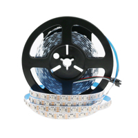 Bande lumineuse LED numérique adressable Dream Color SMD 5050 5V 12V 5m WS2812 WS2812b RGBW Rgbic RGB SK6812