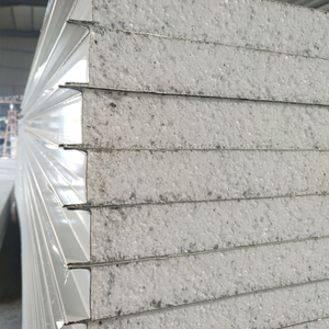 Trọng lượng nhẹ bọt bánh <span class=keywords><strong>sandwich</strong></span> Panel tường với PU cách nhiệt cho Modular Xây dựng nhà và nhà máy đổ - Product Image 4