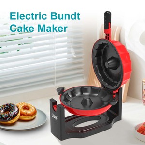 WINNING STAR ST-9369 Electric Nonstick Toast Grill and <strong>Cake</strong> <strong>Maker</strong> Rotated for Baking Machine for Muffins and Sandwiches - Product Image 3
