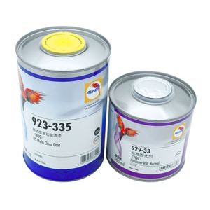 Semprotan Cat Pelapis Otomotif 2K Kekerasan Tinggi Efek Cermin Tahan UV Kilap Tinggi Cepat Kering Akrilik Bersertifikasi OEM Mobil Mewah - Product Image 5