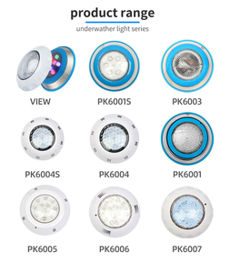Projecteurs LED Submersibles Étanche IP68 AC 12V RGB PIKES PK6006 20-45W Bidgelux/Epistar pour Spa/Bassin/<span class=keywords><strong>Piscine</strong></span>, Angle de Faisceau 30-60° - Product Image 2