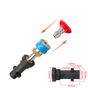 Pour <span class=keywords><strong>Karcher</strong></span> K haute pression 1800psi laveuse Compatible buse pistolet de pulvérisation outil d'économie d'eau pour le nettoyage de voiture <span class=keywords><strong>Auto</strong></span> outils et accessoires - Product Image 3