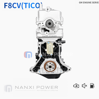 Motor de Bloque Largo de Alto Rendimiento, Nuevo, de Gasolina, 0.8L, F8CV, con Tracción Delantera para Tico