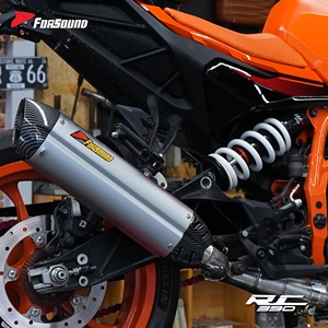 Système d'échappement slip-on pour <span class=keywords><strong>KTM</strong></span> Duke 390 RC390 2024-2026, <span class=keywords><strong>prix</strong></span> de gros usine Forsound - Product Image 5
