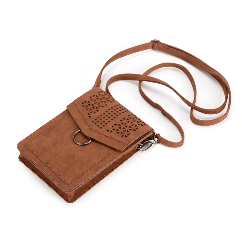 Fashion Trend Custom Mobile Phone Accessories Cell Phone Pouch Crossbody Phone Bag