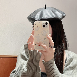 Funda de Teléfono con Diseño de Elefante Amarillo para iPhone 17 Pro Max 13 14 15 16, Doble Capa, para Mujer - Product Image 2