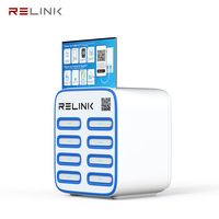 Nouvelle Station de Partage de Batteries Externes 8000 mAh 2025 avec Lecteur de Code et TPV – Distributeur Automatique de Power Banks à 8 Emplacements
