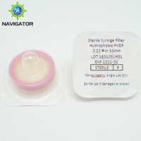 Material de filtro de pretratamiento de muestras de sistema de agua de suministros de laboratorio de Nailon/PTEE/PVDF