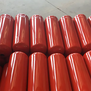 ผลิตในประเทศจีนโฟมสีดำสีแดง100L เครื่องดับเพลิงราคาพร้อมรถเข็น - Product Image 5