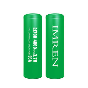 Имрен США в наличии подлинный 21700 <span class=keywords><strong>INR</strong></span> 4000 мАч 3,7 В литий-ионный 21700 Аккумулятор Перезаряжаемый цилиндрический тройной США Бесплатная доставка - Product Image 1