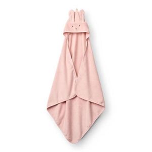 Serviette de bain douce en coton gaufré personnalisée avec logo brodé pour bébé fille et garçon, cadeau pour nouveau-nés - Product Image 4