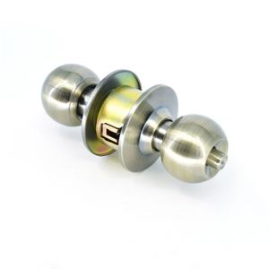 玄関またはバスルーム機能ロックキーコントロールドアロック木製ドア用587ステンレス鋼円筒形ロック - Product Image 2