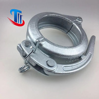 Collier de tuyau de pompe à béton CIFA 5 pouces 907858 6 pouces 907854 5 pouces joint à levier 6 pouces raccord pièces de rechange pour pompe à béton