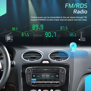 Radio para Auto Podofo con Pantalla Táctil IPS de 7'', 4+64GB, CarPlay, Android Auto, GPS/WiFi/BT/OBD2 para Ford Focus, Mondeo, C-MAX, S-MAX, Galaxy II - Product Image 4
