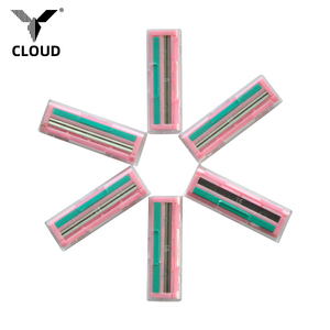 Rasoio di sicurezza usa e getta CLOUD a doppia lama con lame in acciaio inossidabile, cartucce intercambiabili per rasatura a umido <span class=keywords><strong>da</strong></span> <span class=keywords><strong>uomo</strong></span> - Product Image 6