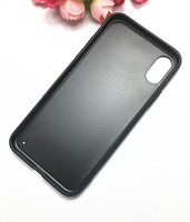Étui de téléphone portable personnalisable en sublimation 2D vierge, hybride TPU+PC, écologique, antichoc, étanche, bricolage