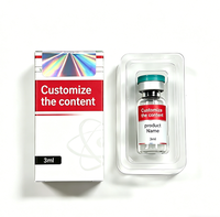 Étiquettes en papier personnalisées YSB anti-contrefaçon, écologiques et imperméables pour flacons et boîtes pharmaceutiques