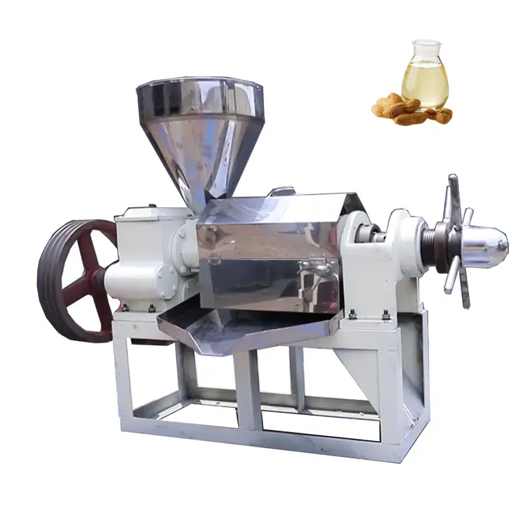 Huanyu Stainless Steel Mini Oil Press Machine Oil Machine for Seed, Nut  Peanut,Coconut Commercial Grade Oil Presser Oil Extraction Expeller Presser