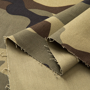 20 * 16 + 70 D gedruckte Baumwolle Elasthan Tarn Tarn Elasthan Twill Baumwollstoff für Hosen - Product Image 5