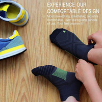 Chaussettes de sport de course à pied respirantes et confortables