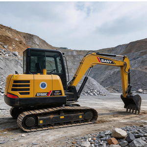 Used SANY SY60C Crawler Excavator, Good Condition, Original Parts, No Accidents, No Refurbishment, Low Hours,Cost-effective - Product Image 3