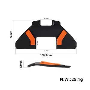 Repose-pieds arrière en cuir antidérapant pour trottinette électrique Kukirin G3 Pro – Accessoire essentiel - Product Image 2