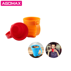 Gobelet d'eau pliable en silicone, écologique, portable, pour le camping et les activités de plein air - Product Image 3