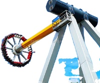 Manège à bascule géant en métal pour adultes Thrill Jinbo, 32 places, 500 kg, pour extérieur, centre commercial, en promotion