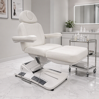 Table de soin esthétique électrique à 4 moteurs, hauteur réglable, télécommande, salon de beauté, spa, tatouage, microblading, clinique dentaire