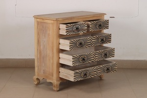 Wholesale Wooden <b>Sideboard</b> <b>Storage</b> Cabinet Modern Home Furniture with Spacious Compartments for Dining Room and Living Room Use - Product Image 4