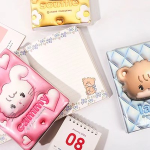 DHF1216 Mikko <strong>Mini</strong> square Decompressioned <strong>Notebook</strong> Student Cute Color Page Portable A5 A6 <strong>Notebooks</strong> Cartoon Creative Diary - Product Image 5