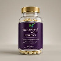 Complément alimentaire OEM Resveratrol + CoQ10 Complex 90 comprimés