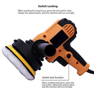 Lucidatrice Industriale, Macchina per Lucidatura e Levigatura, Lucidatrice Elettrica Portatile per Auto, Fai-da-Te - Product Image 5