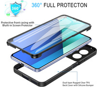 Funda Protectora Antigolpes de Doble Cara para Redmi Note 10 Pro, Diseño Armor, Material PC, Compatible con Xiaomi 15PRO y Redmi NOTE14PRO
