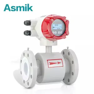 Low Cost ,China supplier 4-20ma output digital Magnetic Water Flow Meter Price Electromagnetic Flowmeter