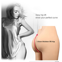 Culotte gainante en silicone pour travesti, short rehausseur de fesses, effet push-up pour femme, idéal pour mariage et soirée