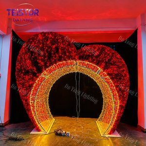 Lumière LED personnalisée en forme de cœur pour la décoration extérieure de la Saint-Valentin - Product Image 6