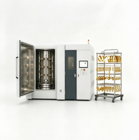 Machine de revêtement ionique sous vide sur mesure AsiaLink pour le traitement des surfaces en acier inoxydable, alliage, plastique, verre et céramique