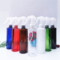 Beauté cosmétique emballage en plastique bouteille en plastique bouteille en plastique PET avec bouchon de pulvérisation pour les soins de la peau soins du visage