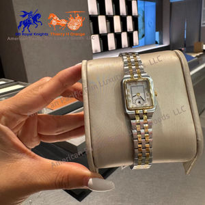 Montres pour femmes Longnes Light Luxury, style japonais, quartz, diamant, pour les déplacements professionnels, avec verre de style fenêtre, tendance, Ronda - Product Image 3