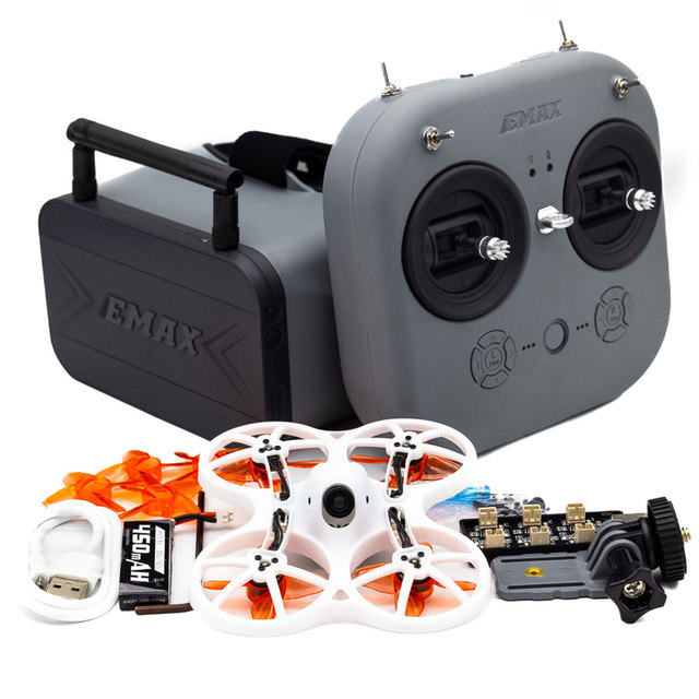 EMAX EZ Pilot Pro RTF Kit FPV Racing Drone Set for Beginners Ready-To-Fly FPV Drone W/ Controller Glasses Quadcopter
