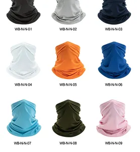 Buffs personalizados 25*50Cm Headwear refrigeración multifuncional sin costuras elástico Tubular Bandana/cuello cálido/cabeza bufanda