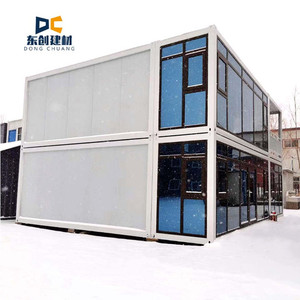 Nhà Container Tùy Chỉnh Mái Nhà Cầu Thang Không Thấm Nước Tay Vịn Sang Trọng Đúc Sẵn Nhà Container Nhà Prefab Nhà - Product Image 3
