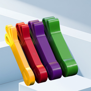 高強度厚手ラテックスプル抵抗バンドループセット 男女兼用 ホームジム エクササイズ ワークアウト フィットネス トレーニング ボディ - Product Image 1