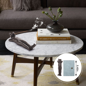 Kurbağa tütsü sopa tutucu mor kum tütsü brülör tütsü tutucu meditasyon için Sticks için, Yoga, ev, ofis dekor - Product Image 3