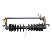 HPRWG2-35 Karet Silikon Load Break Drop Fuse Cutout Tegangan Tinggi Luar Ruangan Anti-Polusi 100A/200A 50Hz
