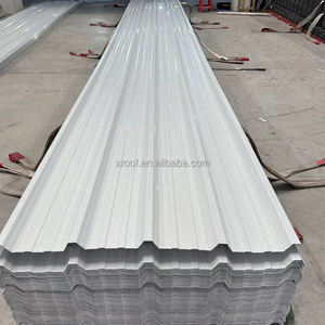 Weiße ASa-beschichtete PVC-Dachbahn 3-lagige Techos Para Casas Schall dichte Welldach bahnen UPVC-Dachbahn für Häuser - Product Image 1