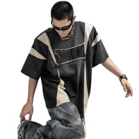 Finch Garment patchs de broderie logo streetwear vintage coton Hip Hop impression graphique poids lourd surdimensionné T-shirts pour hommes