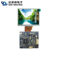 Module LCD TFT 4 pouces 320x240 avec surface anti-reflet, rétroéclairage LED, matrice active TFT A-Si, certifié RoHS pour appareils portables