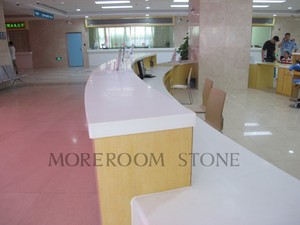 Ấn Độ Acrylic Sheet Bảng Nhân Tạo Hàng Đầu Bệnh Viện Trắng Tinh Khiết Customized Acrylic Table Top - Product Image 5